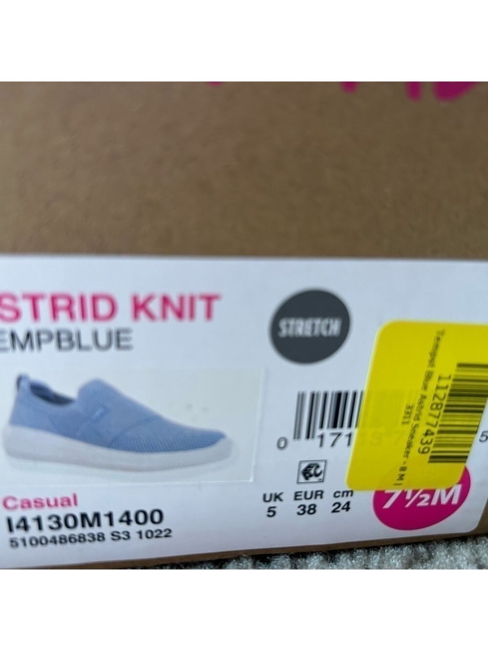 Ryka Astrid Knit Slip-On Sneaker (in tempst blue) - Picture 13 of 13